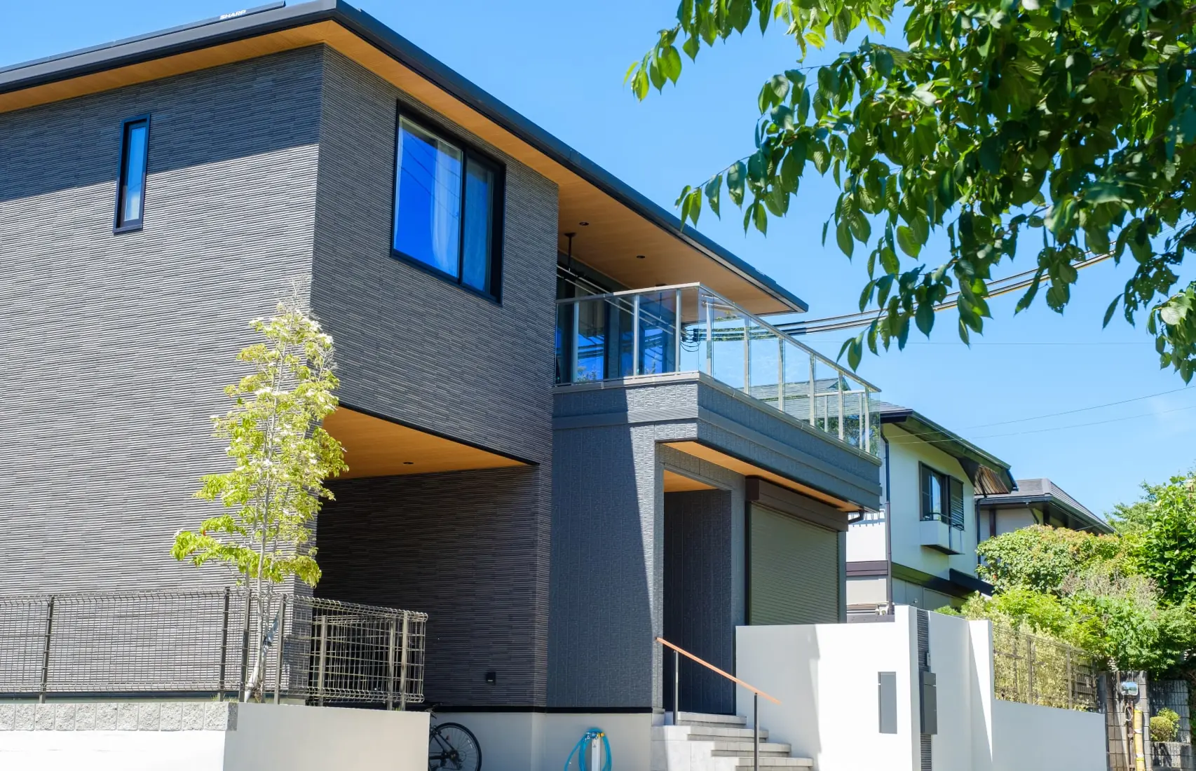 建売住宅の外観